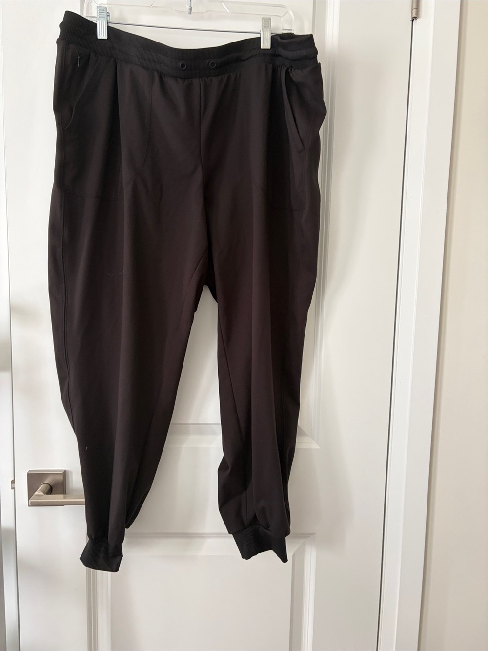 Zac & Rachel Dark Brown Pull-On Jogger Pants